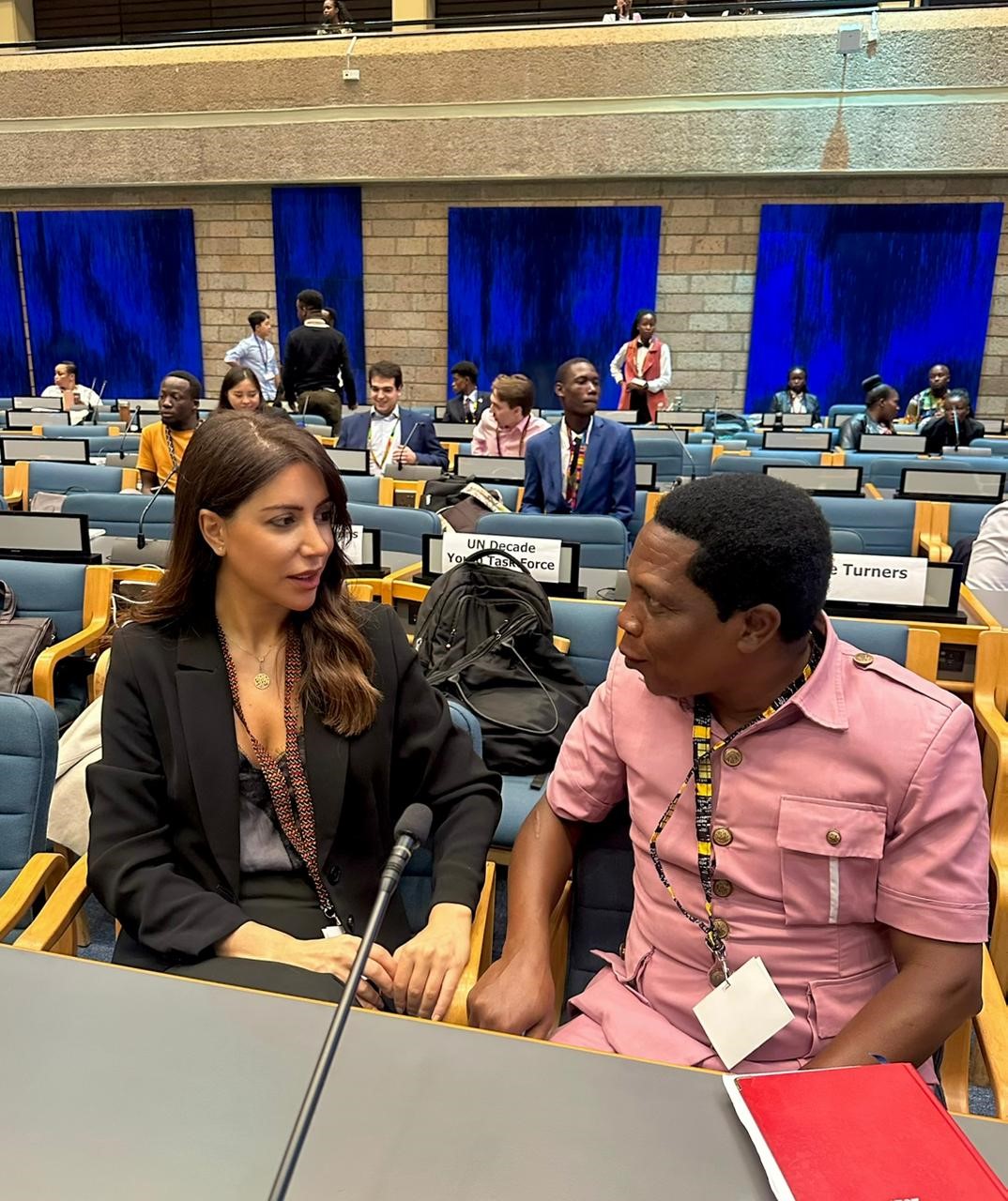 The Grace at the UNEA, Youth Environment Assembly, November 30, 2025. Nairobi, Kenya